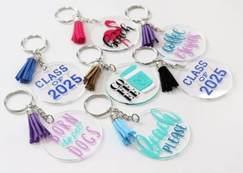 Personalize Your Keys with These Customizable Acrylic Keychains